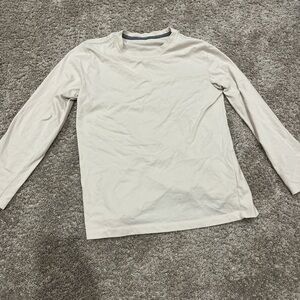 Old Navy Beige Long Sleeve Tee